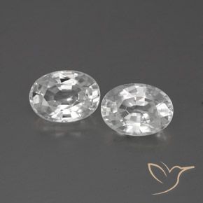 Shop natural 2.64ct ホワイト ジルコン gems, 楕円形, from カンボジア at GemSelect. In stock, global shipping!