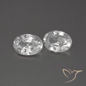 Shop natural 2.44ct ホワイト ジルコン gems, 楕円形, from カンボジア at GemSelect. In stock, global shipping!