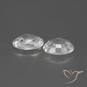 Shop natural 2.44ct ホワイト ジルコン gems, 楕円形, from カンボジア at GemSelect. In stock, global shipping!