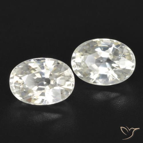 Shop natural 2.87ct ウォームホワイト ジルコン gems, 楕円形, from カンボジア at GemSelect. In stock, global shipping!