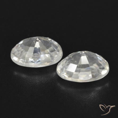 Shop natural 2.87ct ウォームホワイト ジルコン gems, 楕円形, from カンボジア at GemSelect. In stock, global shipping!