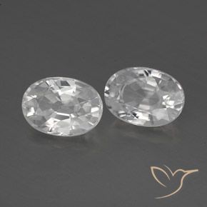 Shop natural 2.87ct ホワイト ジルコン gems, 楕円形, from カンボジア at GemSelect. In stock, global shipping!