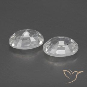 Shop natural 2.87ct ホワイト ジルコン gems, 楕円形, from カンボジア at GemSelect. In stock, global shipping!