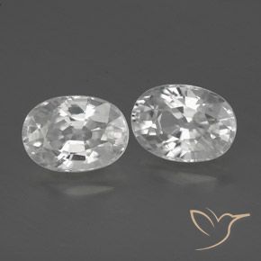 Shop natural 2.97ct ホワイト ジルコン gems, 楕円形, from カンボジア at GemSelect. In stock, global shipping!