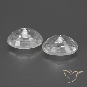 Shop natural 2.97ct ホワイト ジルコン gems, 楕円形, from カンボジア at GemSelect. In stock, global shipping!