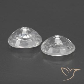 Shop natural 2.87ct ホワイト ジルコン gems, 楕円形, from カンボジア at GemSelect. In stock, global shipping!
