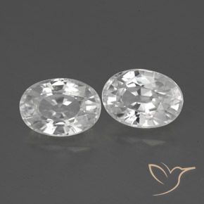 Shop natural 2.82ct ホワイト ジルコン gems, 楕円形, from カンボジア at GemSelect. In stock, global shipping!