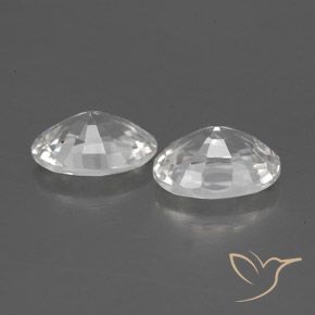 Shop natural 2.39ct ホワイト ジルコン gems, 楕円形, from カンボジア at GemSelect. In stock, global shipping!