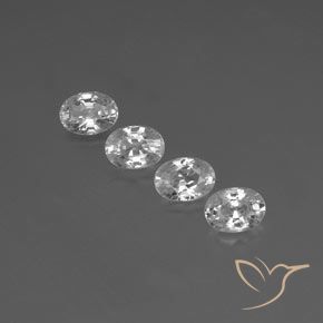 Shop natural 5.39ct ホワイト ジルコン gems, 楕円形, from カンボジア at GemSelect. In stock, global shipping!