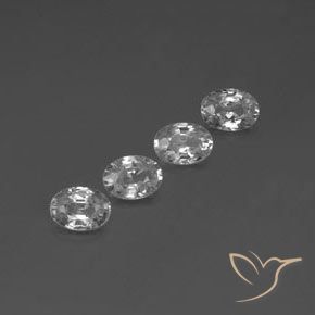 Shop natural 5.16ct クリアホワイト ジルコン gems, 楕円形, from カンボジア at GemSelect. In stock, global shipping!