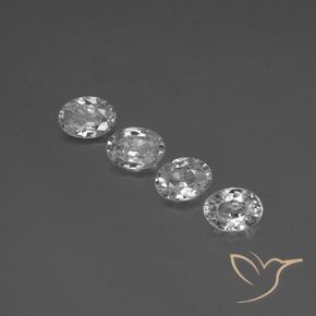 Shop natural 4.75ct クリアホワイト ジルコン gems, 楕円形, from カンボジア at GemSelect. In stock, global shipping!