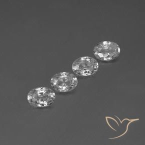 Shop natural 5.07ct クリアホワイト ジルコン gems, 楕円形, from カンボジア at GemSelect. In stock, global shipping!