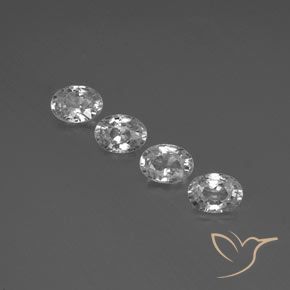 Shop natural 4.89ct クリアホワイト ジルコン gems, 楕円形, from カンボジア at GemSelect. In stock, global shipping!