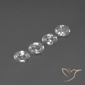 Shop natural 4.89ct クリアホワイト ジルコン gems, 楕円形, from カンボジア at GemSelect. In stock, global shipping!