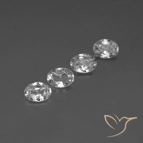 Shop natural 4.68ct クリアホワイト ジルコン gems, 楕円形, from カンボジア at GemSelect. In stock, global shipping!