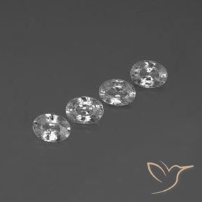 Shop natural 4.61ct クリアホワイト ジルコン gems, 楕円形, from カンボジア at GemSelect. In stock, global shipping!