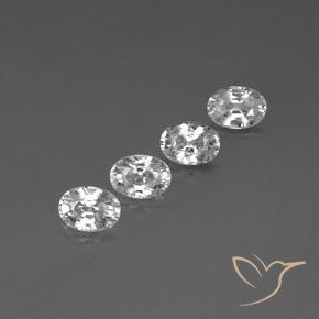 Shop natural 5.45ct クリアホワイト ジルコン gems, 楕円形, from カンボジア at GemSelect. In stock, global shipping!