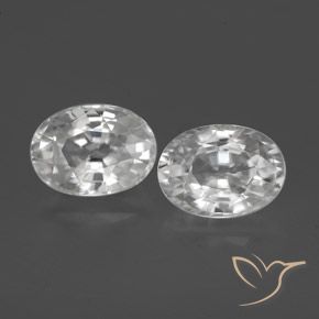 Shop natural 2.69ct ホワイト ジルコン gems, 楕円形, from カンボジア at GemSelect. In stock, global shipping!