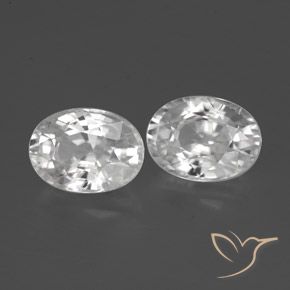 Shop natural 2.69ct ホワイト ジルコン gems, 楕円形, from カンボジア at GemSelect. In stock, global shipping!