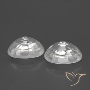 Shop natural 3.07ct ホワイト ジルコン gems, 楕円形, from カンボジア at GemSelect. In stock, global shipping!