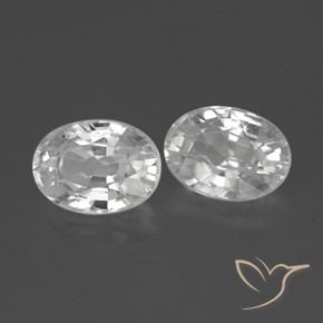 Shop natural 2.80ct ホワイト ジルコン gems, 楕円形, from カンボジア at GemSelect. In stock, global shipping!