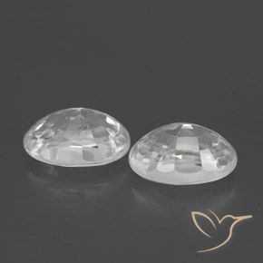 Shop natural 2.80ct ホワイト ジルコン gems, 楕円形, from カンボジア at GemSelect. In stock, global shipping!