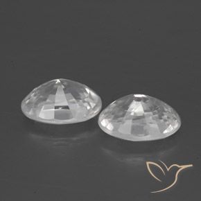 Shop natural 2.68ct ホワイト ジルコン gems, 楕円形, from カンボジア at GemSelect. In stock, global shipping!
