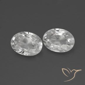 Shop natural 2.30ct ホワイト ジルコン gems, 楕円形, from カンボジア at GemSelect. In stock, global shipping!