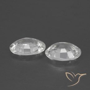 Shop natural 2.30ct ホワイト ジルコン gems, 楕円形, from カンボジア at GemSelect. In stock, global shipping!