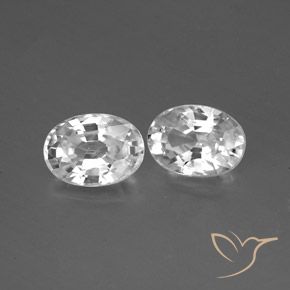 Shop natural 2.61ct ホワイト ジルコン gems, 楕円形, from カンボジア at GemSelect. In stock, global shipping!