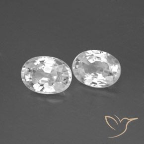 Shop natural 2.45ct ホワイト ジルコン gems, 楕円形, from カンボジア at GemSelect. In stock, global shipping!