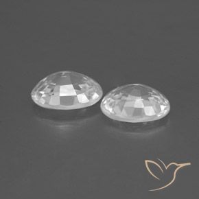 Shop natural 2.45ct ホワイト ジルコン gems, 楕円形, from カンボジア at GemSelect. In stock, global shipping!