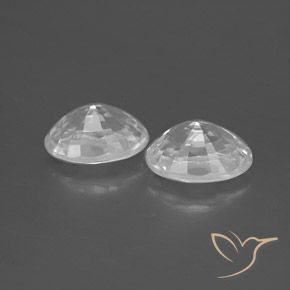 Shop natural 2.76ct クリアホワイト ジルコン gems, 楕円形, from カンボジア at GemSelect. In stock, global shipping!