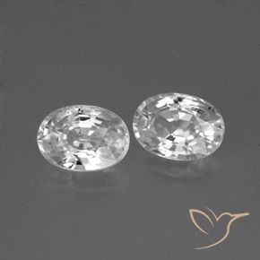 Shop natural 2.78ct ホワイト ジルコン gems, 楕円形, from カンボジア at GemSelect. In stock, global shipping!