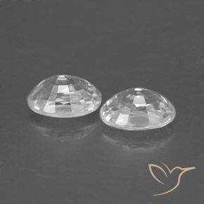 Shop natural 2.78ct ホワイト ジルコン gems, 楕円形, from カンボジア at GemSelect. In stock, global shipping!