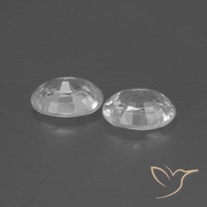 Shop natural 2.55ct ホワイト ジルコン gems, 楕円形, from カンボジア at GemSelect. In stock, global shipping!