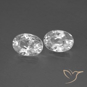 Shop natural 2.73ct ホワイト ジルコン gems, 楕円形, from カンボジア at GemSelect. In stock, global shipping!