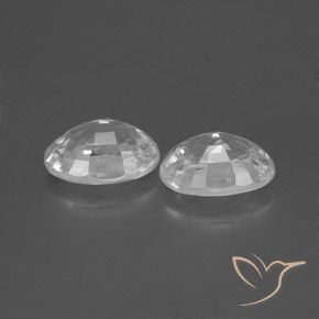 Shop natural 2.73ct ホワイト ジルコン gems, 楕円形, from カンボジア at GemSelect. In stock, global shipping!