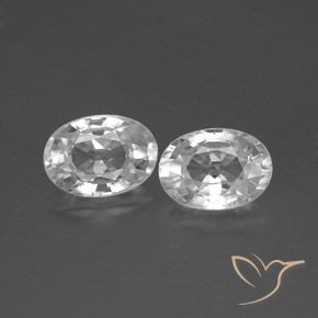 Shop natural 2.69ct ホワイト ジルコン gems, 楕円形, from カンボジア at GemSelect. In stock, global shipping!