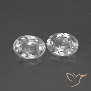Shop natural 2.69ct ホワイト ジルコン gems, 楕円形, from カンボジア at GemSelect. In stock, global shipping!