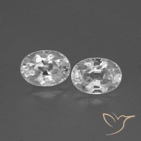 Shop natural 2.85ct ホワイト ジルコン gems, 楕円形, from カンボジア at GemSelect. In stock, global shipping!