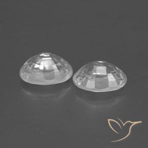 Shop natural 2.85ct ホワイト ジルコン gems, 楕円形, from カンボジア at GemSelect. In stock, global shipping!