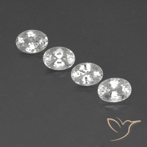 Shop natural 5.46ct ホワイト ジルコン gems, 楕円形, from カンボジア at GemSelect. In stock, global shipping!