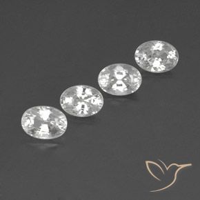 Shop natural 5.46ct ホワイト ジルコン gems, 楕円形, from カンボジア at GemSelect. In stock, global shipping!