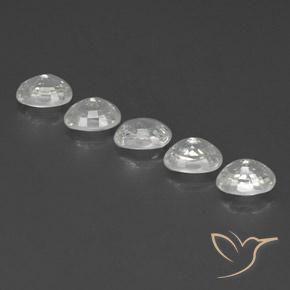 Shop natural 7.48ct クリアホワイト ジルコン gems, 楕円形, from カンボジア at GemSelect. In stock, global shipping!