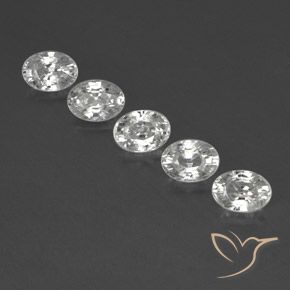 Shop natural 6.51ct クリアホワイト ジルコン gems, 楕円形, from カンボジア at GemSelect. In stock, global shipping!