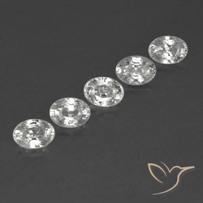 Shop natural 6.51ct クリアホワイト ジルコン gems, 楕円形, from カンボジア at GemSelect. In stock, global shipping!