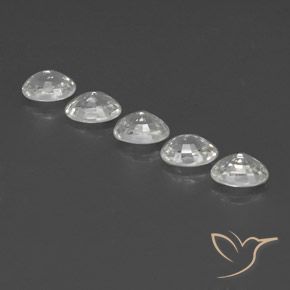 Shop natural 6.51ct クリアホワイト ジルコン gems, 楕円形, from カンボジア at GemSelect. In stock, global shipping!