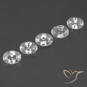 Shop natural 6.43ct ホワイト ジルコン gems, 楕円形, from カンボジア at GemSelect. In stock, global shipping!