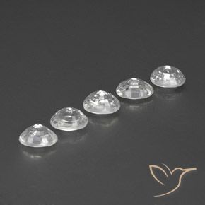 Shop natural 7.33ct ホワイト ジルコン gems, 楕円形, from カンボジア at GemSelect. In stock, global shipping!